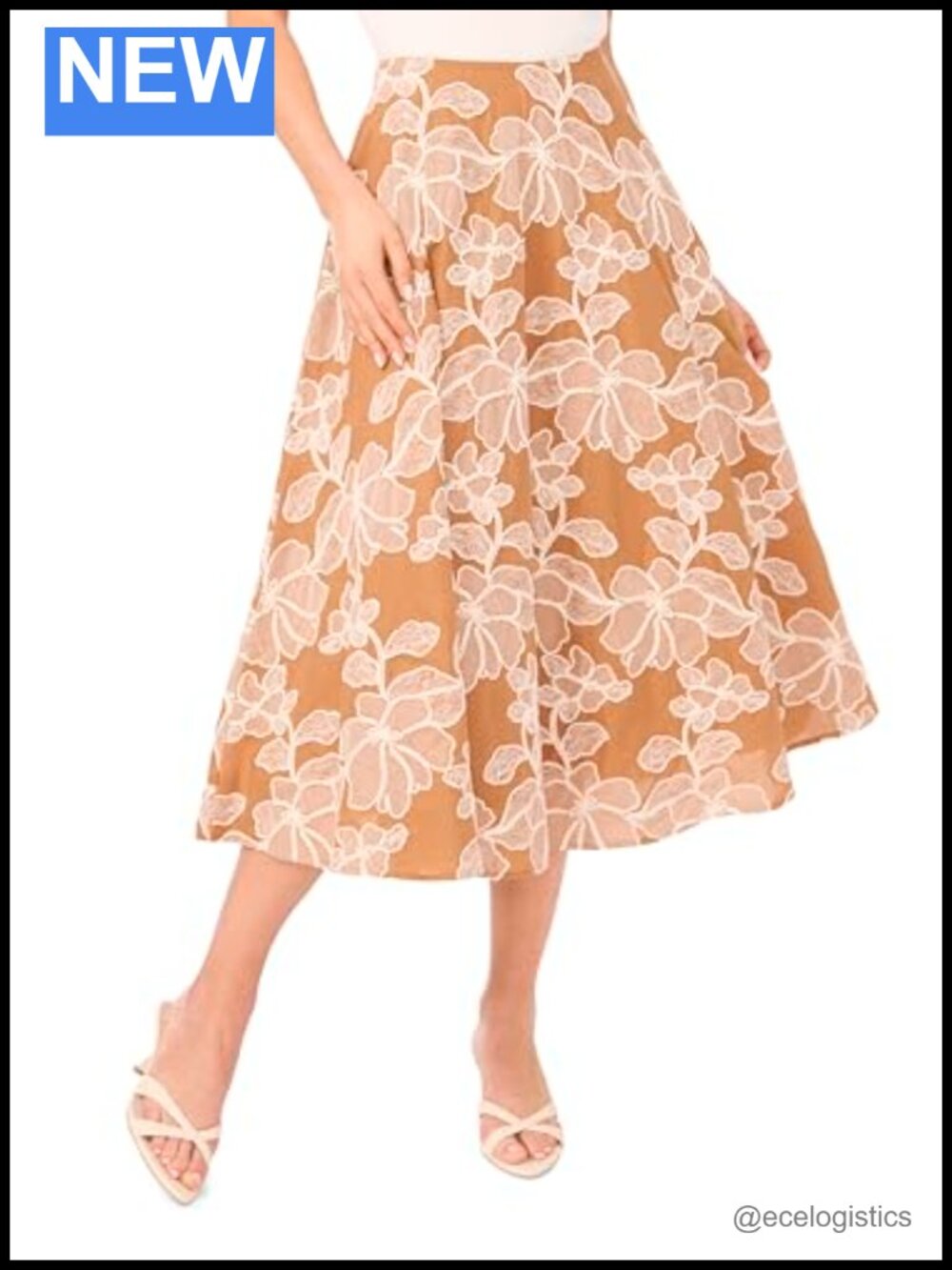 Ted Baker Tailored A-Line Maxi Skirt Woven Suiting Work